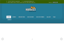 Tablet Screenshot of harvestinfertility.com